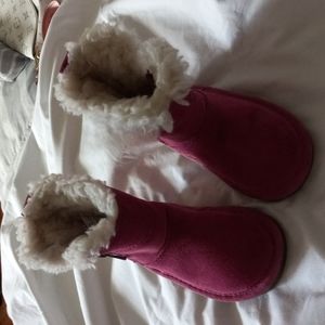 Toddler girl boots in pink